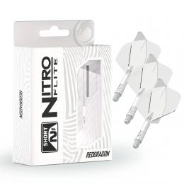 Red Dragon Nitro Flite - Wei?/Transparent Short