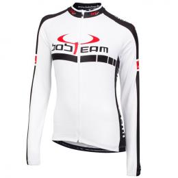 Rennrad Trikot, BOBTEAM Colors Damen Langarmtrikot, Größe S, Radsportbekleidung