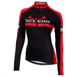 Rennradtrikot, BOBTEAM Colors Damen Langarmtrikot, Größe XL, Fahrradkleidung