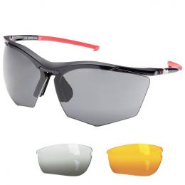 RH+ Brillenset Super Stylus, Unisex (Damen / Herren), Fahrradbrille, Fahrradzube