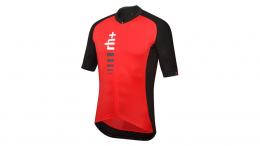 rh+ Primo Jersey BLACK-RED CODE XXL