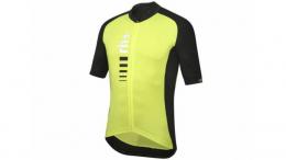 rh+ Primo Jersey BLACK YELLOW FLUO M