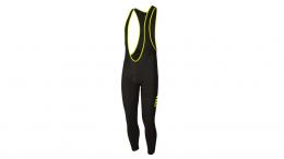 rh+ Winter Bibtight BLACK YELLOW FLUO XXL