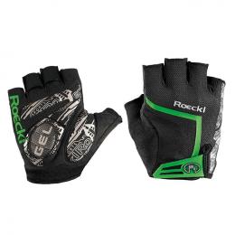 ROECKL Isaga schwarz-grün Handschuhe, für Herren, Größe 7, Rennrad Handschuhe, F