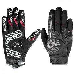 ROECKL Molveno schwarz Langfingerhandschuhe, für Herren, Größe 7, Rennrad Handsc