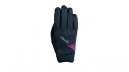 Roeckl Wolga Winterhandschuh Damen SCHWARZ/BEERE 8
