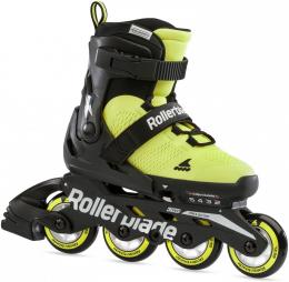 Rollerblade Microblade Inlineskate (36.5-40.5, neongelb/schwarz/weiß)