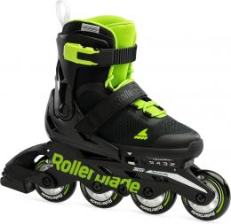 Rollerblade Microblade Inlineskate G (33.0-36.5, T83 nero/verde)