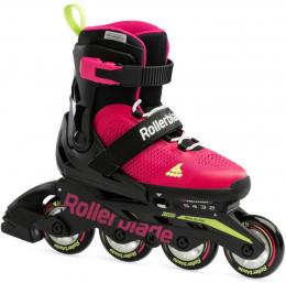 Rollerblade Microblade Inlineskate G (36.5-40.5, 8G9 rosa/verde chiaro)