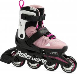 Rollerblade Microblade Inlineskate G (36.5-40.5, T93 rosa/bianco)