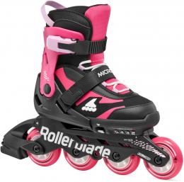 Rollerblade Microblade Kids Inlineskate (33.0-36.5, black/pink)