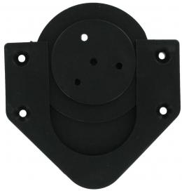 Rotate Fixing Dartboardaufh?ngung schwarz