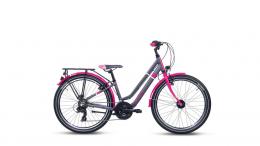 S'cool ChiX twin alloy 24-21 BLACK/BERRY