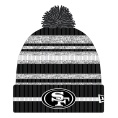 San Francisco 49ers NFL Cold Weather Black Sport Knit Beanie