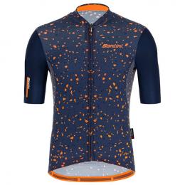 SANTINI Delta Pietra Kurzarmtrikot, für Herren, Größe XL, Radtrikot, Fahrradbekl