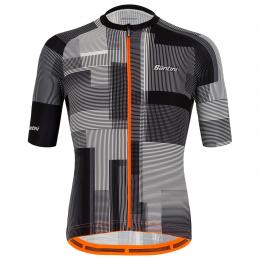 SANTINI Karma Kinetic Kurzarmtrikot, für Herren, Größe S, Fahrradtrikot, Radbekl