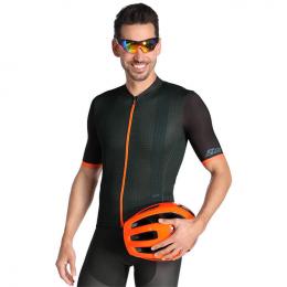 SANTINI Kurzarmtrikot Sleek 99, für Herren, Größe M, Radtrikot, Fahrradbekleidun