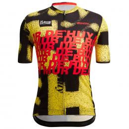 SANTINI La Flèche Wallone 2022 Kurzarmtrikot, für Herren, Größe 2XL, Radshirt, R
