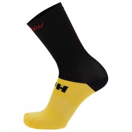 SANTINI La Flèche Wallonne 2022 Radsocken, für Herren, Größe M