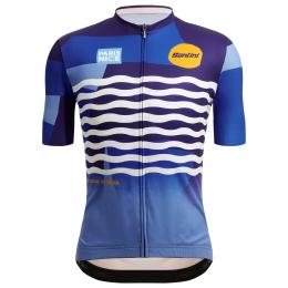 SANTINI Paris-Nice 2022 Kurzarmtrikot, für Herren, Größe 2XL, Radshirt, Radkleid