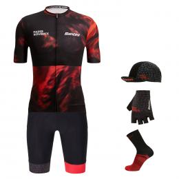 SANTINI Paris-Roubaix ENFER DU NORD 22 Maxi-Set (5 Teile), für Herren, Fahrradbe