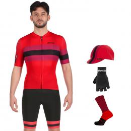 SANTINI Sleek Bengal Maxi-Set (5 Teile), für Herren, Fahrradbekleidung