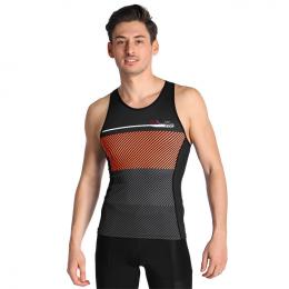 SANTINI Tri Top Sleek 775, für Herren, Größe XL, Triathlon-Top, Triathlonbekleid