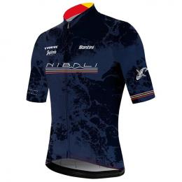 SANTINI Vincenzo Nibali 2020 Kurzarmtrikot, für Herren, Größe S, Radtrikot, Fahr