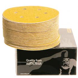 Schleifscheiben Ø 150 mm 6-fach gelocht P120