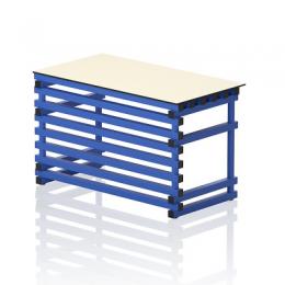 Schwimmbad-Schreibtisch, Blau