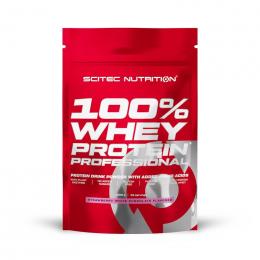 Scitec Nutrition 100% Whey Protein Professional 1000 g Erdbeere - wei?e Schokolade