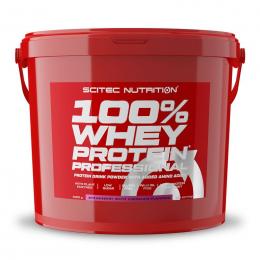 Scitec Nutrition 100% Whey Protein Professional 4000g Erdbeere wei?e Schokolade