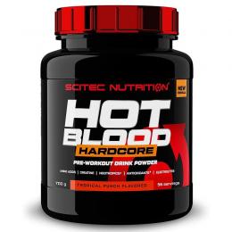 Scitec Nutrition Hot Blood Hardcore 700g Tropical Punch