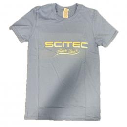 Scitec Nutrition T-Shirt Blau - Muscle Beach Gr??e S