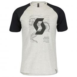 SCOTT Icon Raglan T-Shirt, für Herren, Größe 2XL, Bike Trikot, Mountainbike Bekl