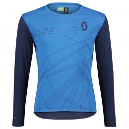 SCOTT Kinder Trail 10 Langarmtrikot, Größe L, Fahrradtrikot Kinder, Fahrradbekle
