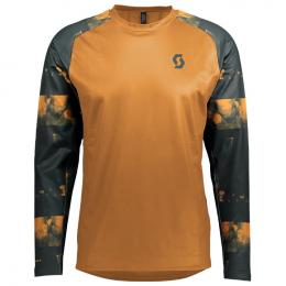 SCOTT Langarm-Trail Storm Bikeshirt, für Herren, Größe L, Radtrikot, Fahrradbekl