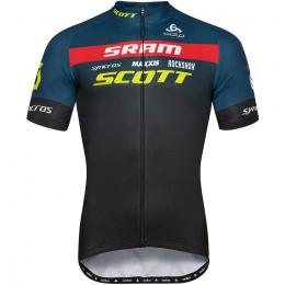 SCOTT SRAM 2022 Kurzarmtrikot, für Herren, Größe L, Rennrad Trikot, Radsportbekl