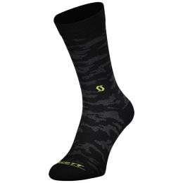 SCOTT Trail Camo Crew Radsocken, für Herren, Größe S, Fahrradstrümpfe, MTB Kleid