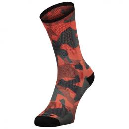 SCOTT Trail Camo Map Crew Radsocken, für Herren, Größe XL, Radlersocken, Fahrrad