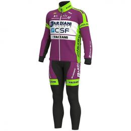 Set BARDIANI CSF FAIZANÈ 2020 (Winterjacke + lange Radhose), für Herren