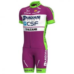 Set BARDIANI CSF FAIZANÈ 2021 (Radtrikot + Radhose), für Herren, Fahrradbekleidu
