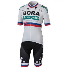 Set BORA-hansgrohe Slowakischer Meister 2018(Radtrikot + Radhose), für Herren, F