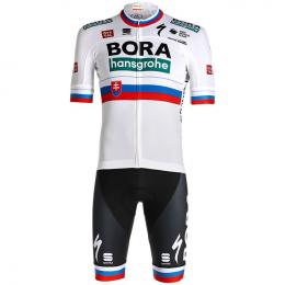 Set BORA-hansgrohe Slowakischer Meister 2021 (Radtrikot + Radhose), für Herren,