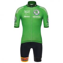 Set DEUTSCHLAND TOUR 2021 (Radtrikot + Radhose), für Herren, Fahrradbekleidung