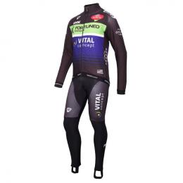 Set FORTUNEO-VITAL CONCEPT 2016 (Winterjacke + lange Radhose), für Herren