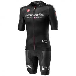 Set GIRO D'ITALIA Maglia Nera Race 2020 (Radtrikot + Radhose), für Herren, Fahrr