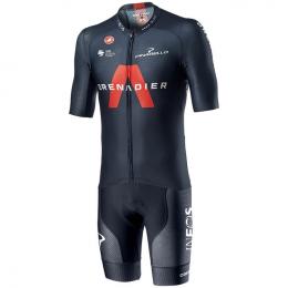 Set INEOS GRENADIER Aero Race 6.1 2021 (Radtrikot + Radhose), für Herren, Fahrra
