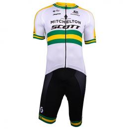Set MITCHELTON - SCOTT Australischer Meister 2018(Radtrikot + Radhose), für Herr