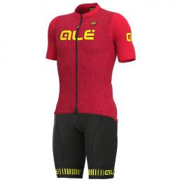 Set (Radtrikot + Radhose) ALÉ Cross Set (2 Teile), für Herren